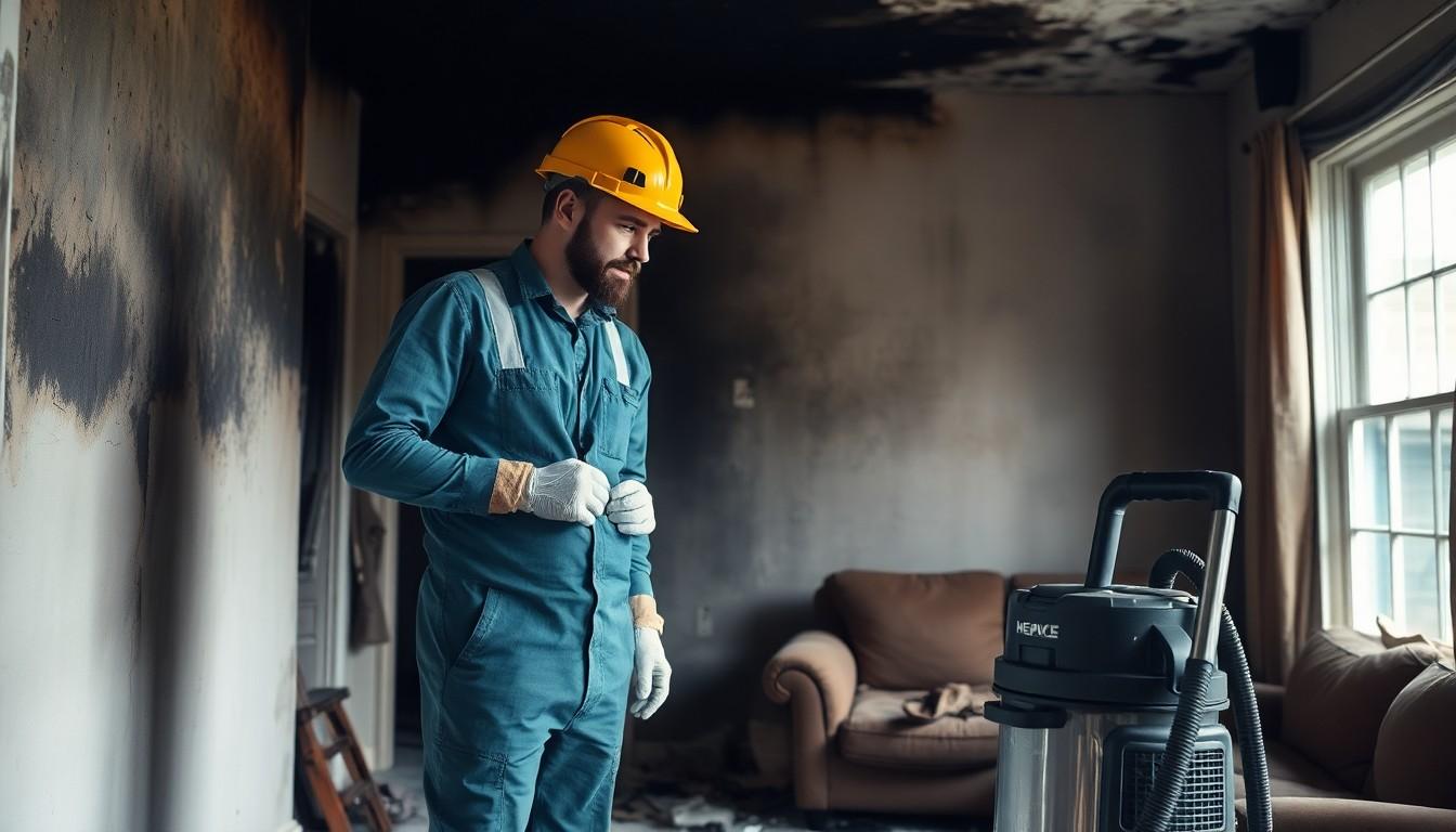 Clean Interior Fire Damage