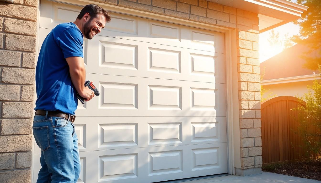 Replace Garage Door Panel