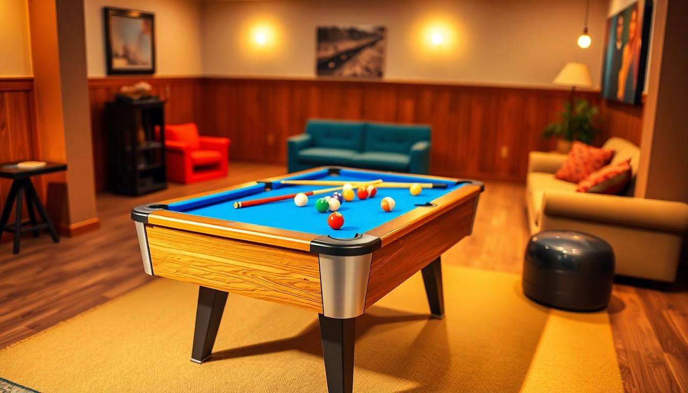 Mini Pool Table