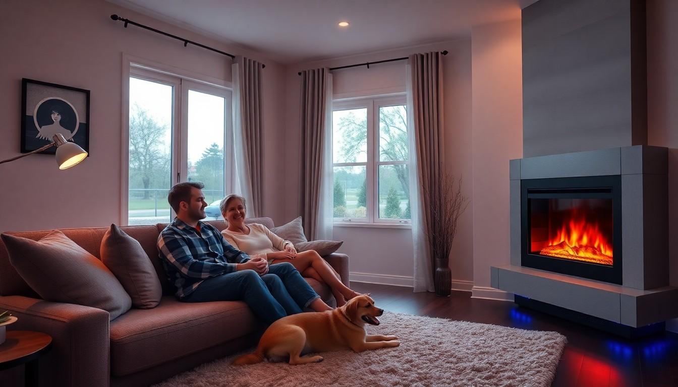 Electric Fireplace Insert