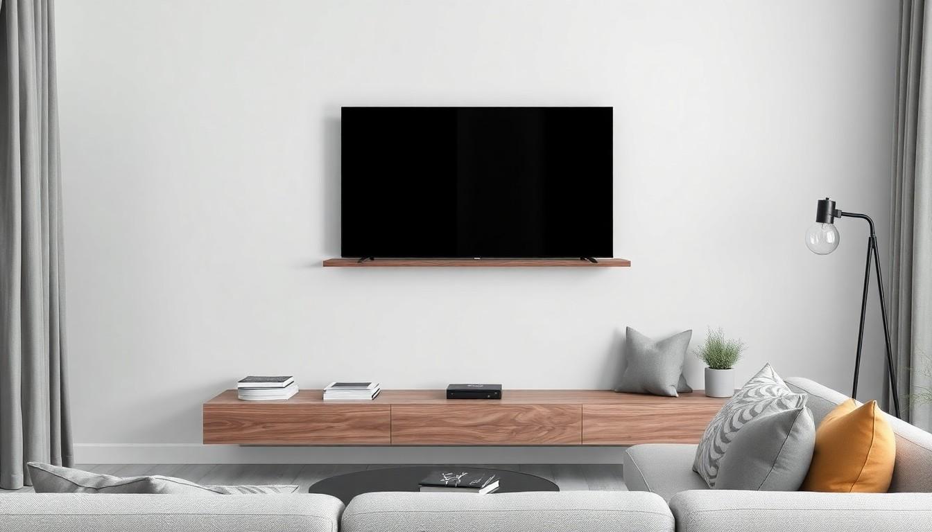 Floating TV Stand Ideas