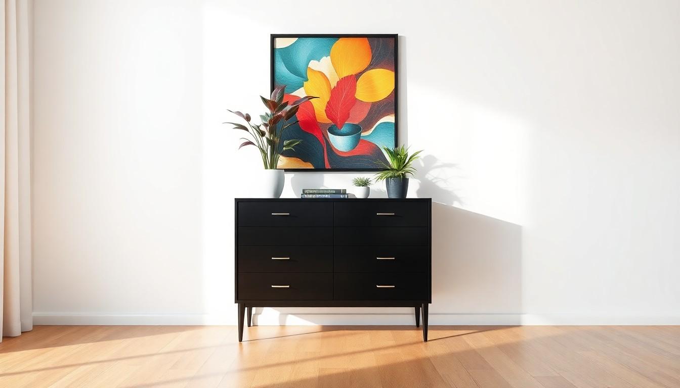 Black Dresser Ideas