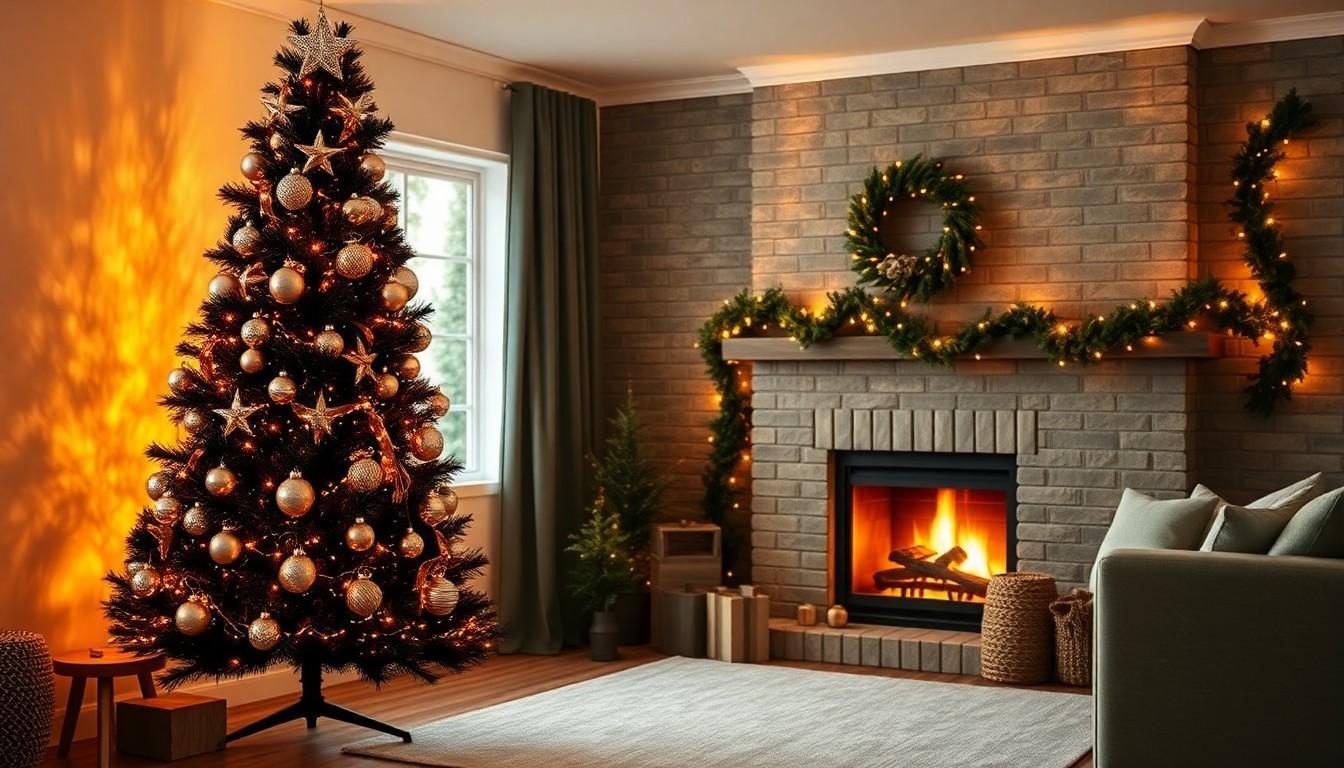 Black Christmas Tree Ideas