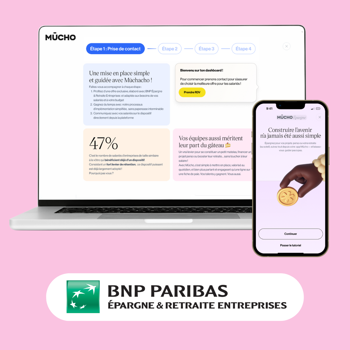 Épargne salariale et retraite Mūcho : simple, accessible et valorisée