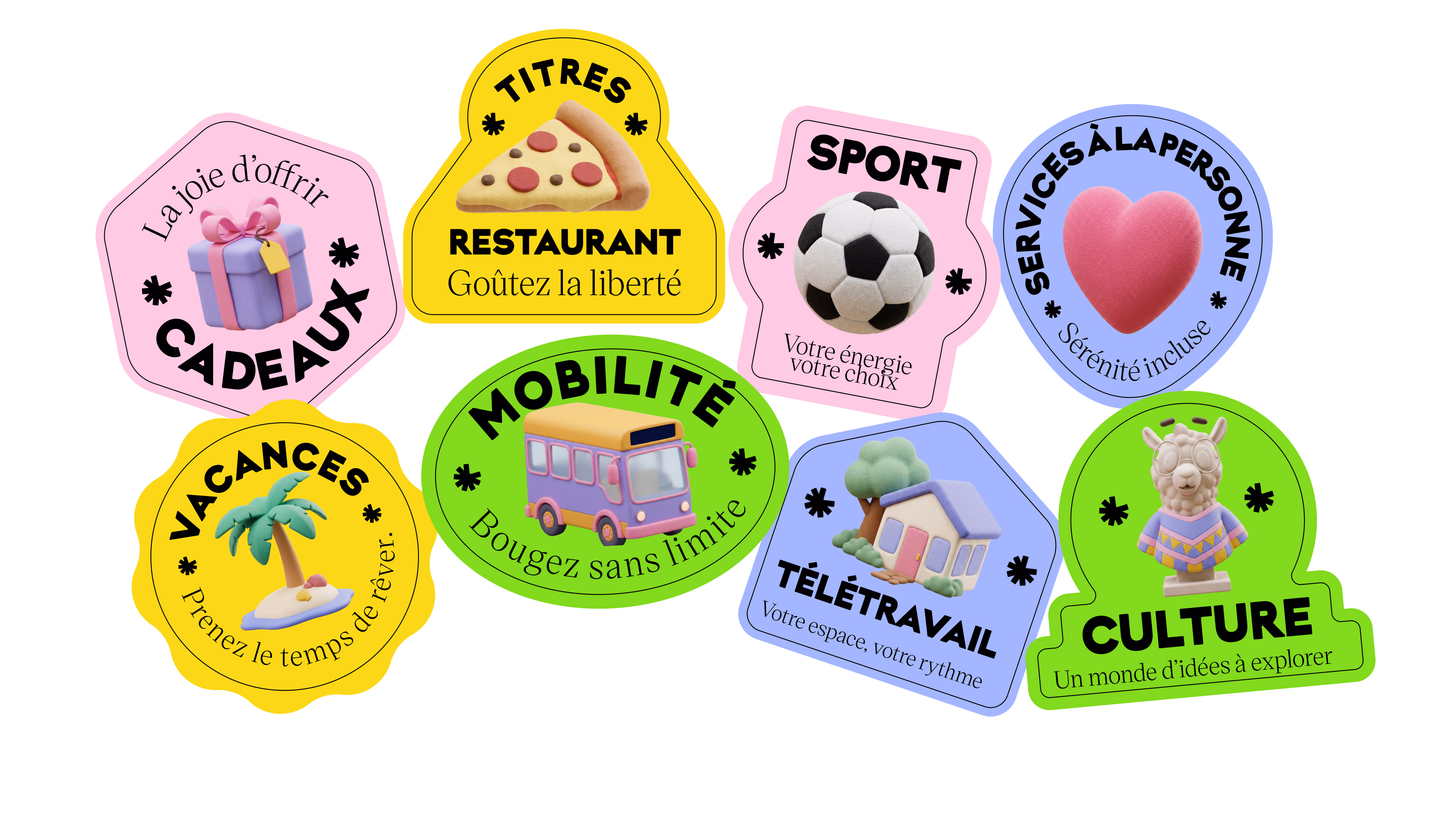stickers catégorie dépense flex mucho