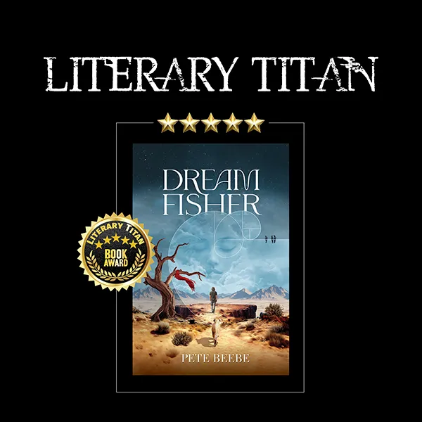 Literary Titan Book Award winner badge Dream Fisher