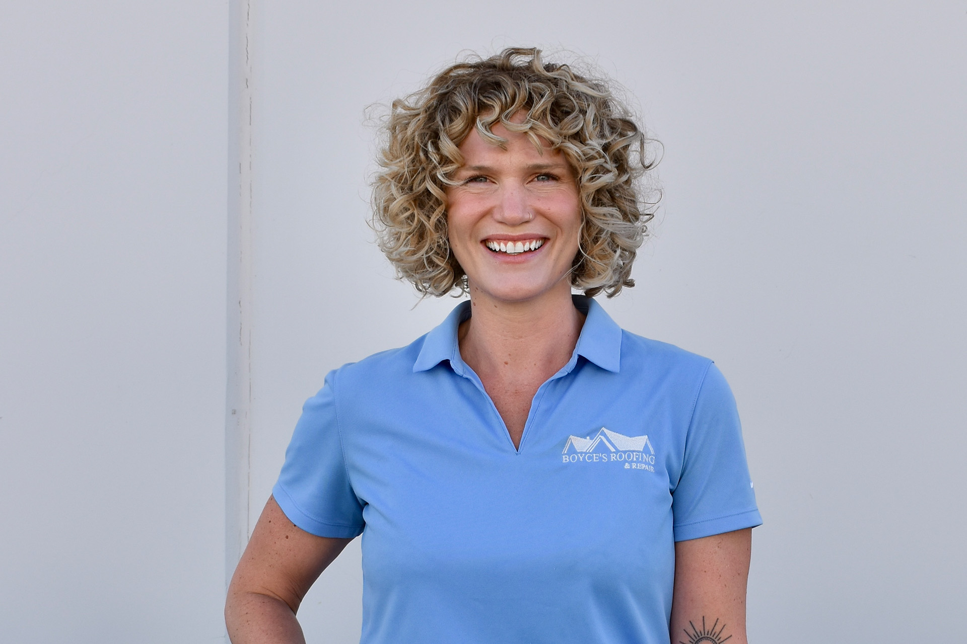 Boyce’s Roofing team member commercial and residential roofing