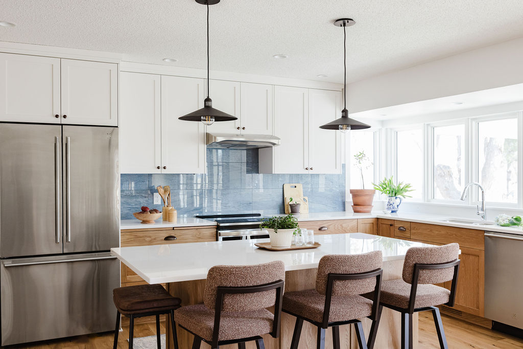 Kitchen addition and remodel. New Plumbing, electrical, new kitchen layout with quartz countertops, hardwoods floors, and appliances 