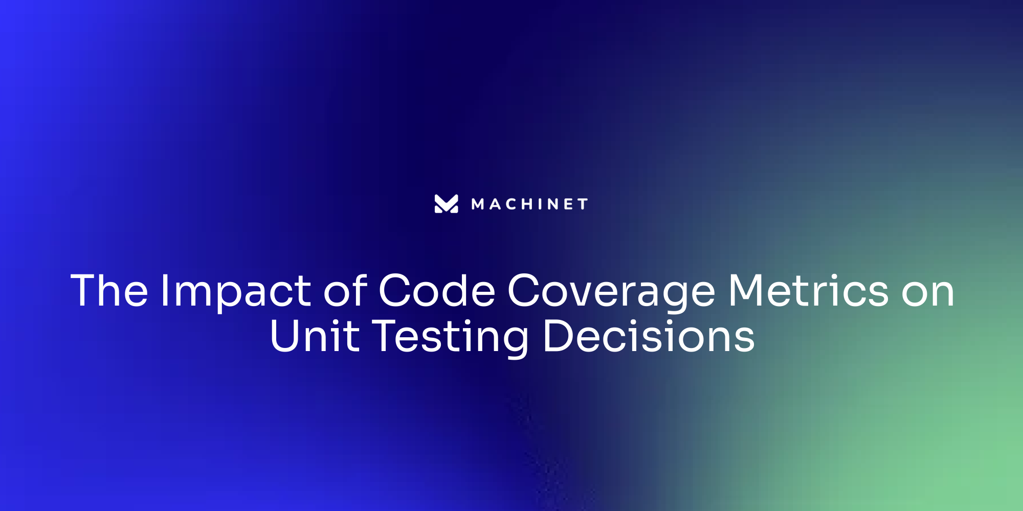 The Impact of Code Coverage Metrics on Unit Testing Decisions