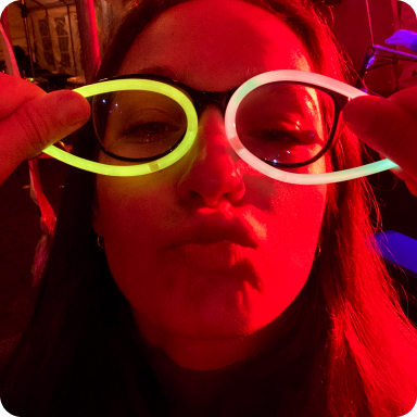 Some neon dummy selfie :)