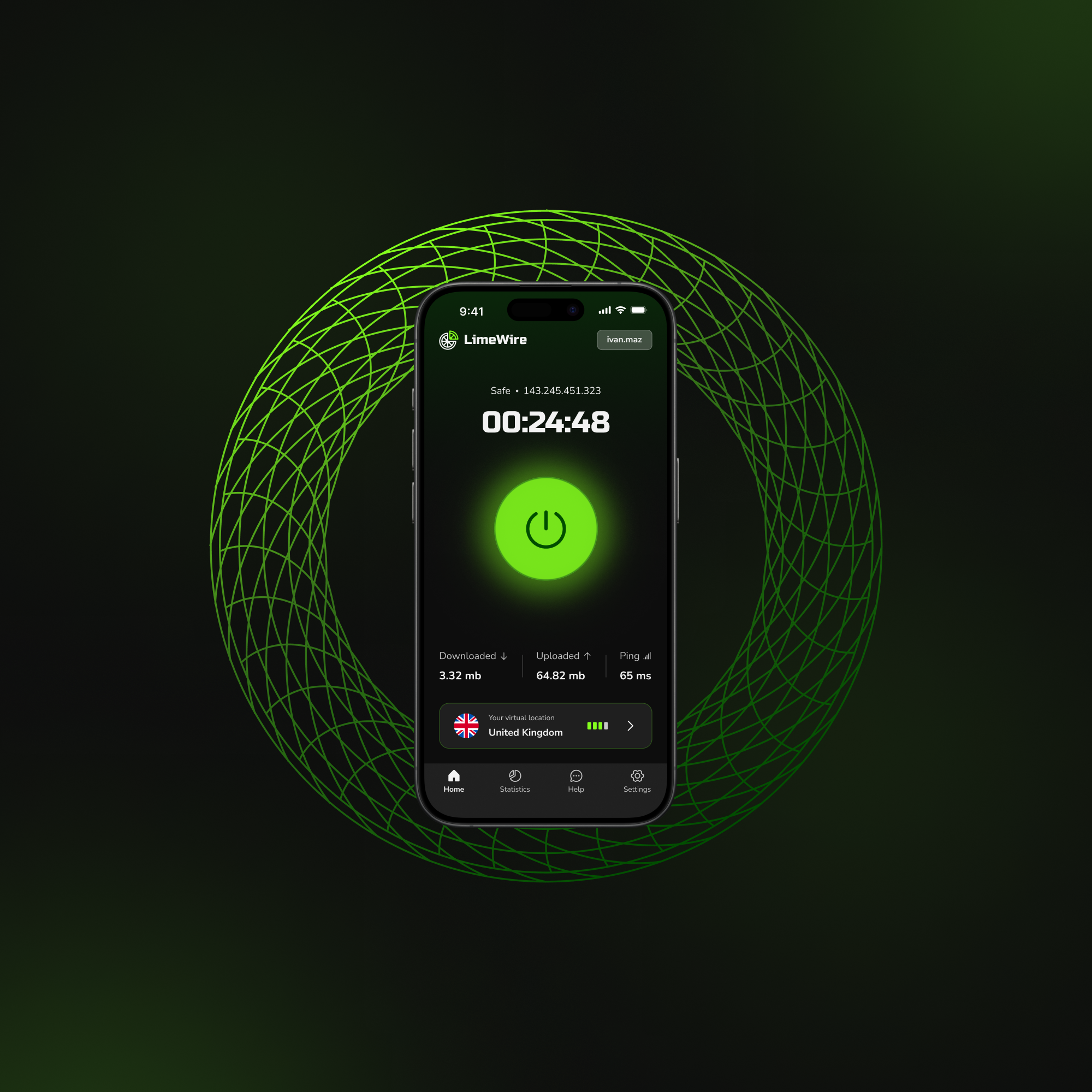 The thumbnail of the VPN Mobile App project