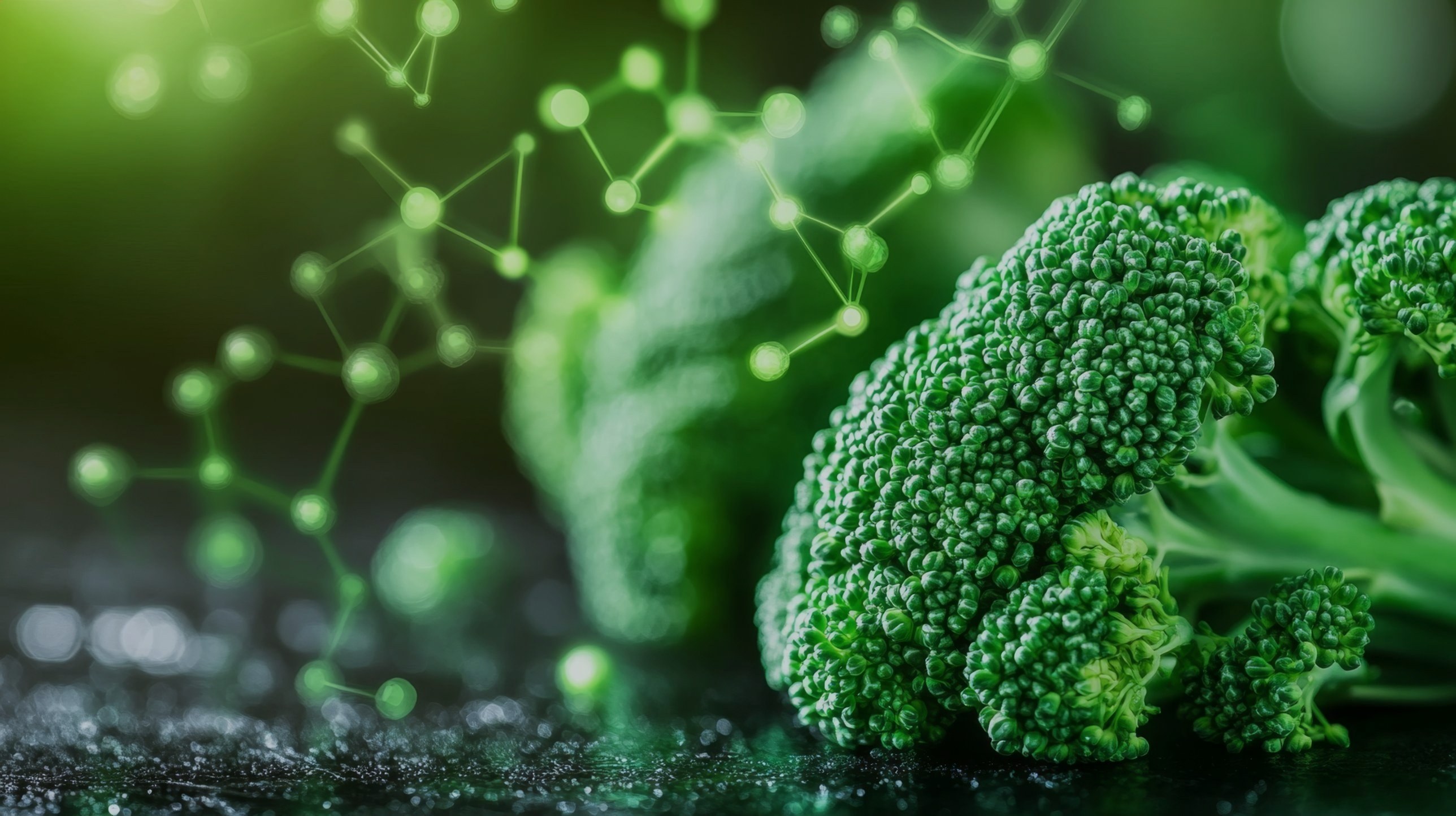 Broccoli with a molecular science background, from the 4EVR™ sell sheet
