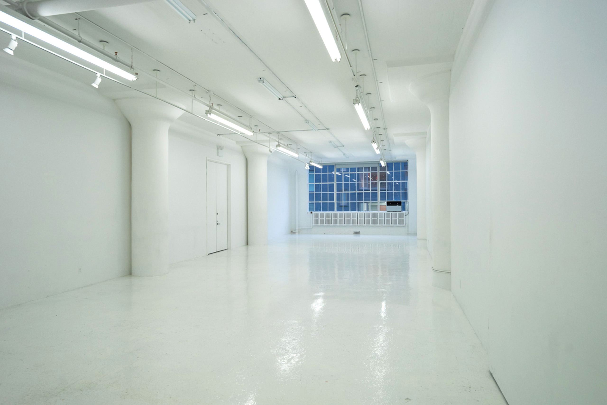 Empty view of Space B