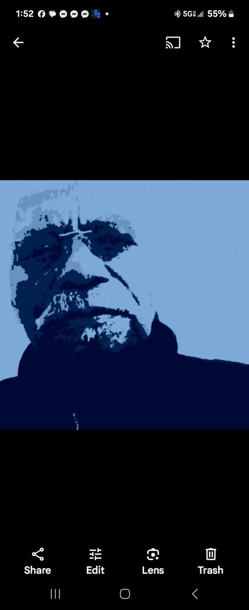 Lorenzo Blue 2020 | 11' x 14' | Print on Canvas | $500