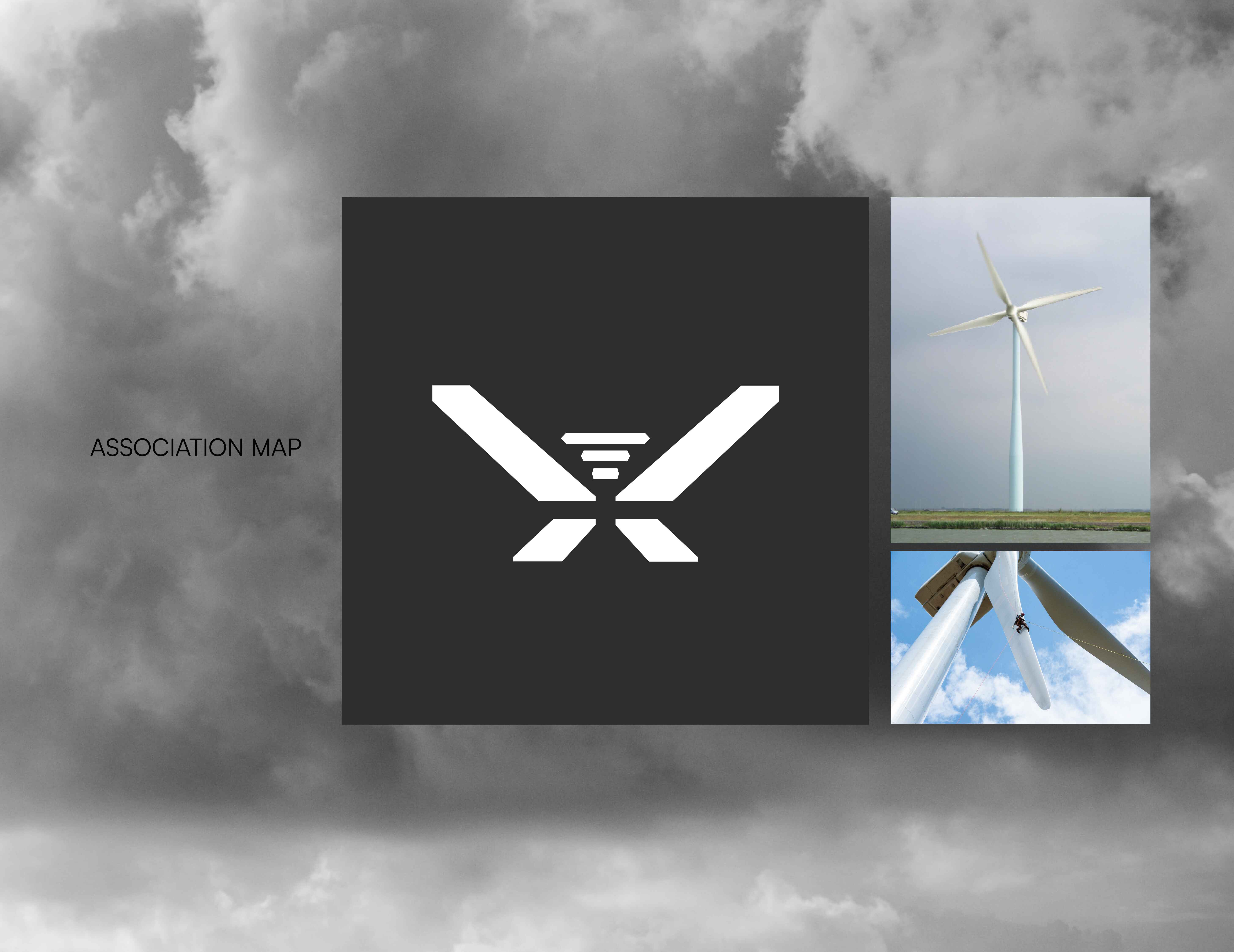 brand logo and visual identity turbine company