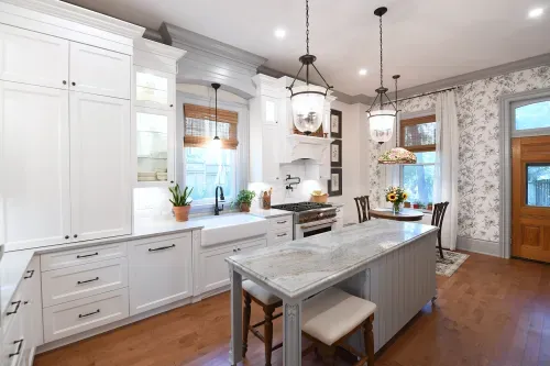 White kitchen cabinetry
