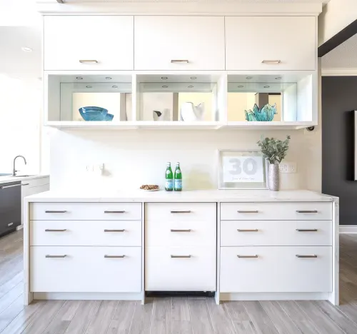White kitchen cabinetry