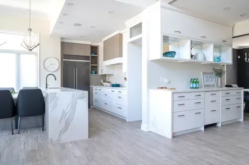 Kitchen island and cabinetry