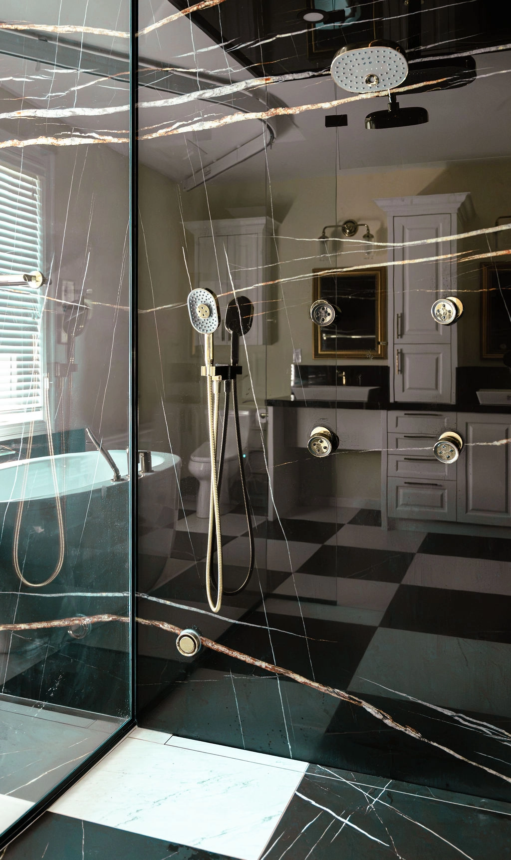 shower space