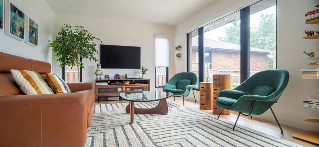 living room space
