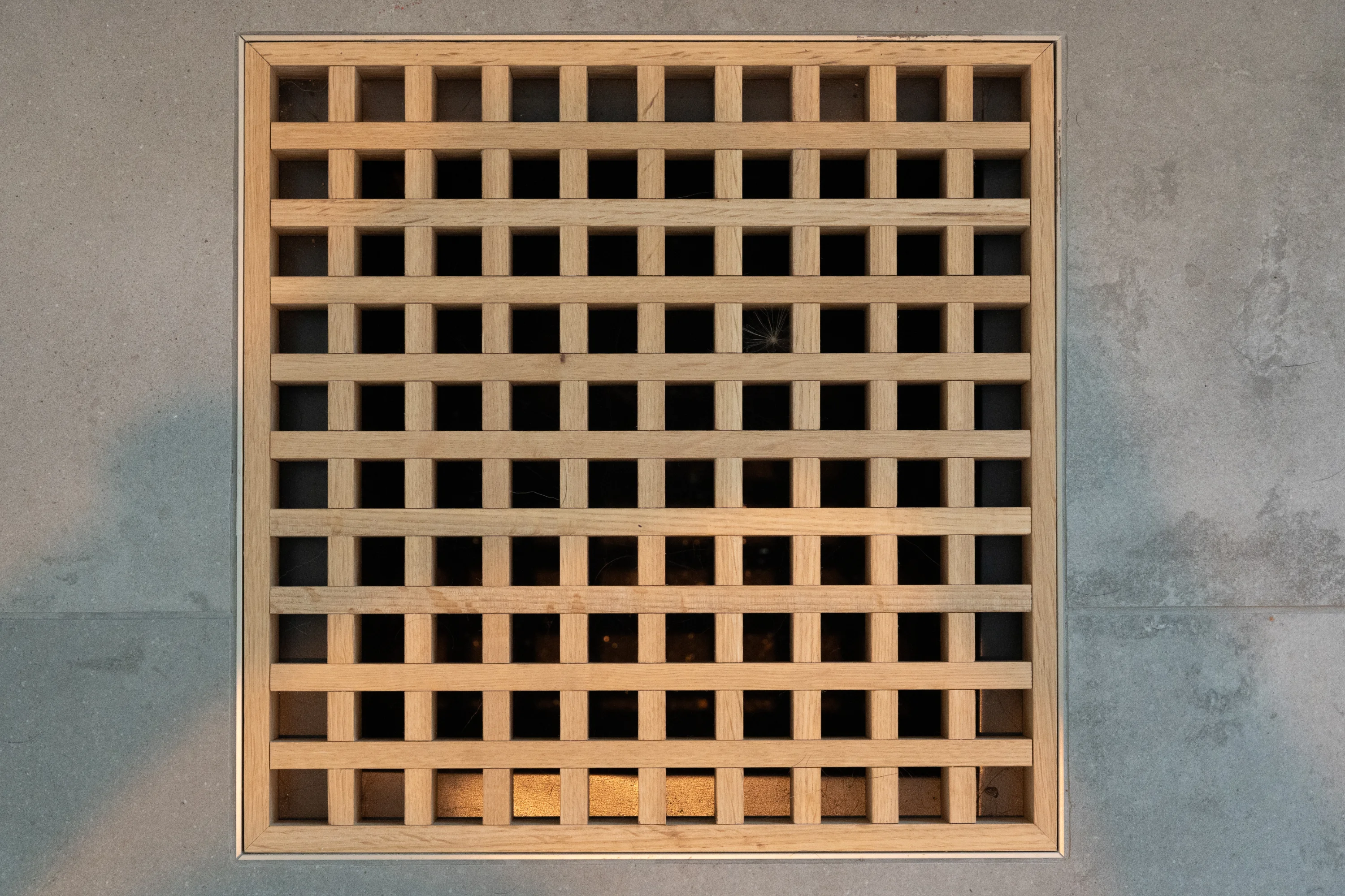 wood lattice work