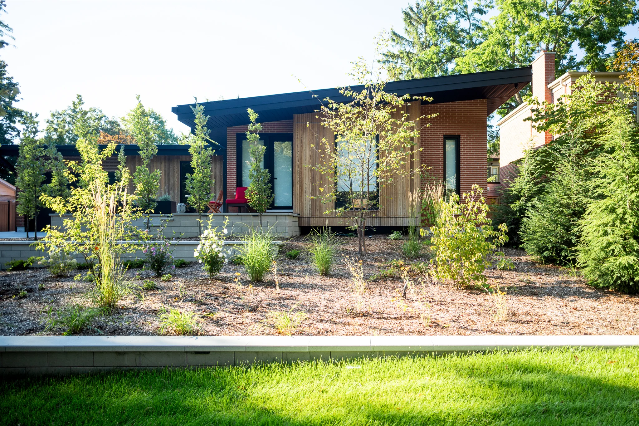 outside front view of house