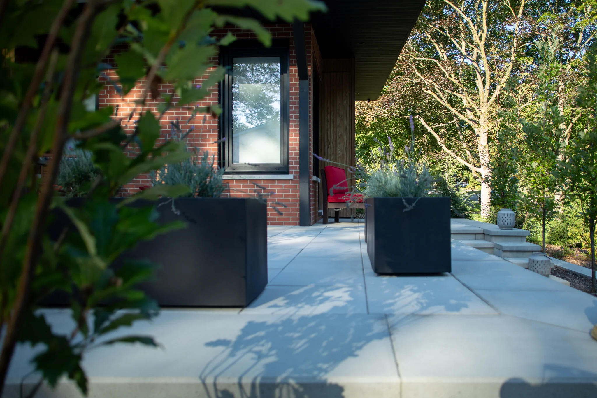 front porch area