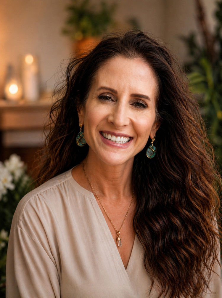 Portrait of Lara Acemyan, Certified End-of-Life Doula and founder of Florida AngelCare.