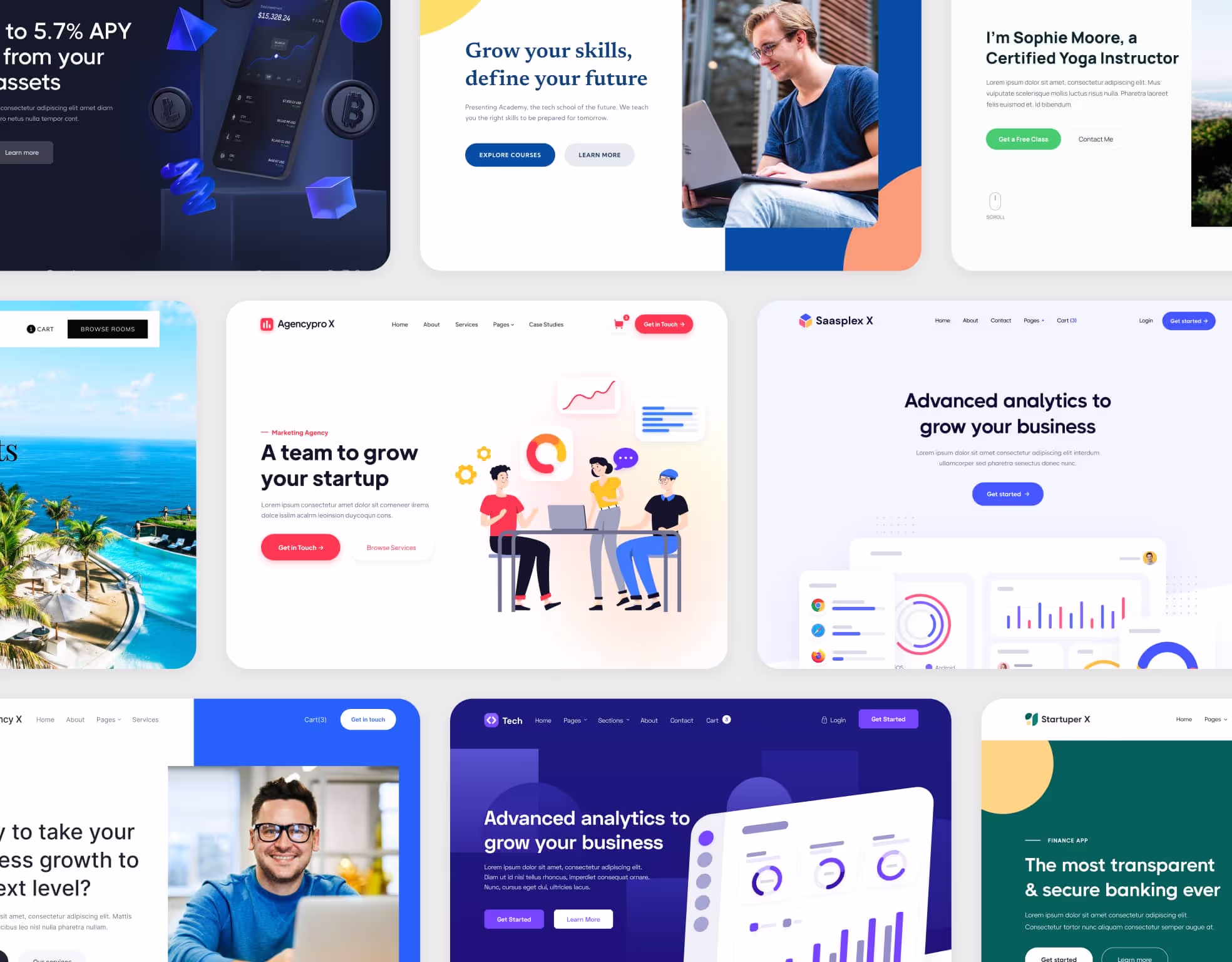 Techbot X - Brix Templates - AI App Webflow Template
