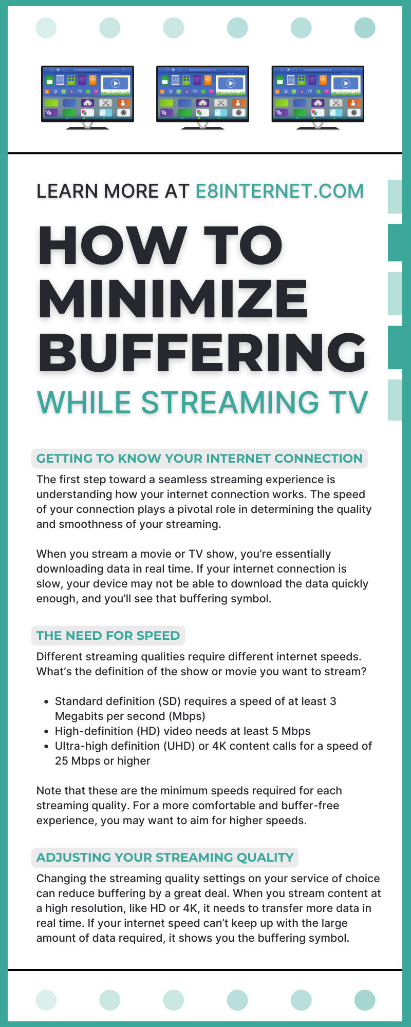 How To Minimize Buffering While Streaming TV