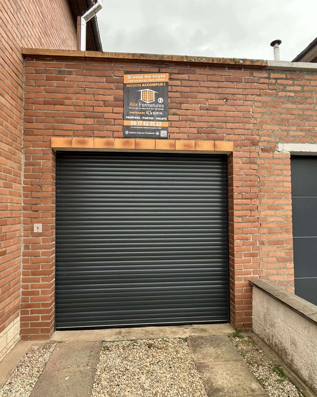 porte de garage volet roulant