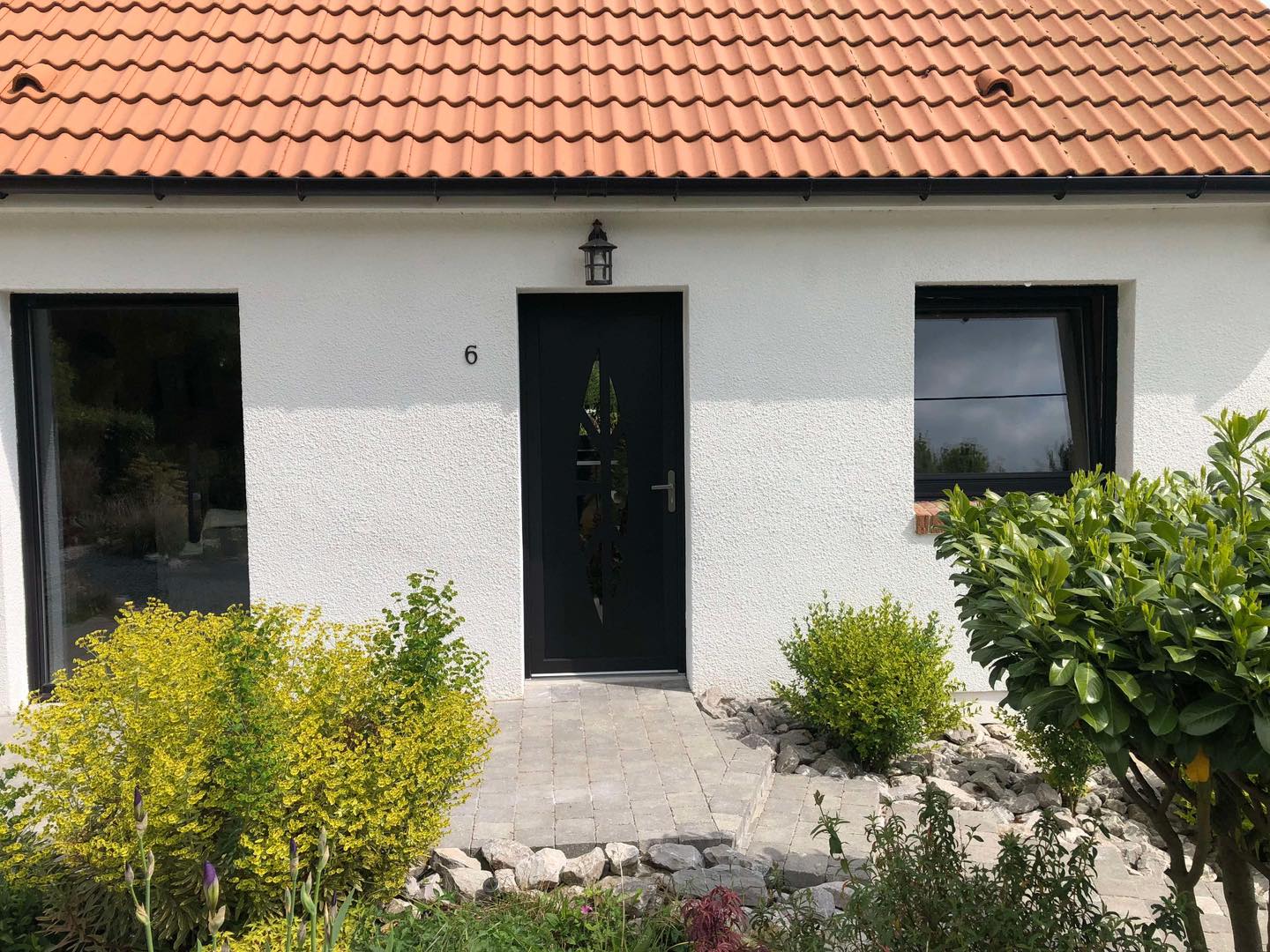 Changement de porte d'entrée et fenêtres