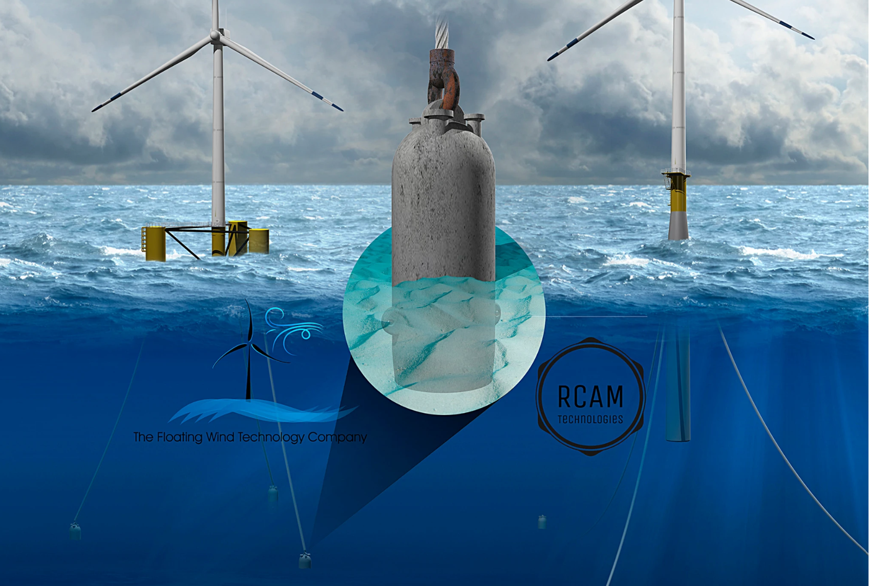 3D concrete printing project for offshore floating wind turbine foundation