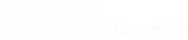 Logo avec les mots 'skade smarter together' à côté d'un symbole circulaire stylisé