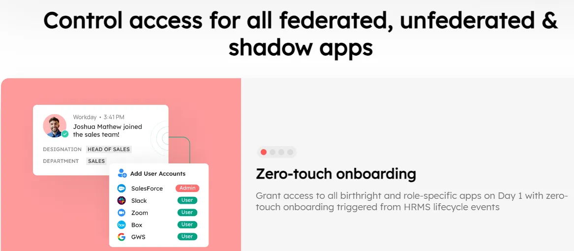 Zero touch onboarding