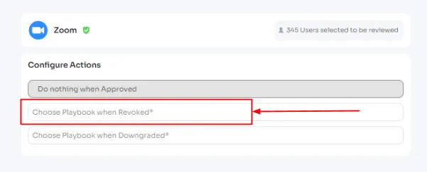 This shows the interface for auto remediation