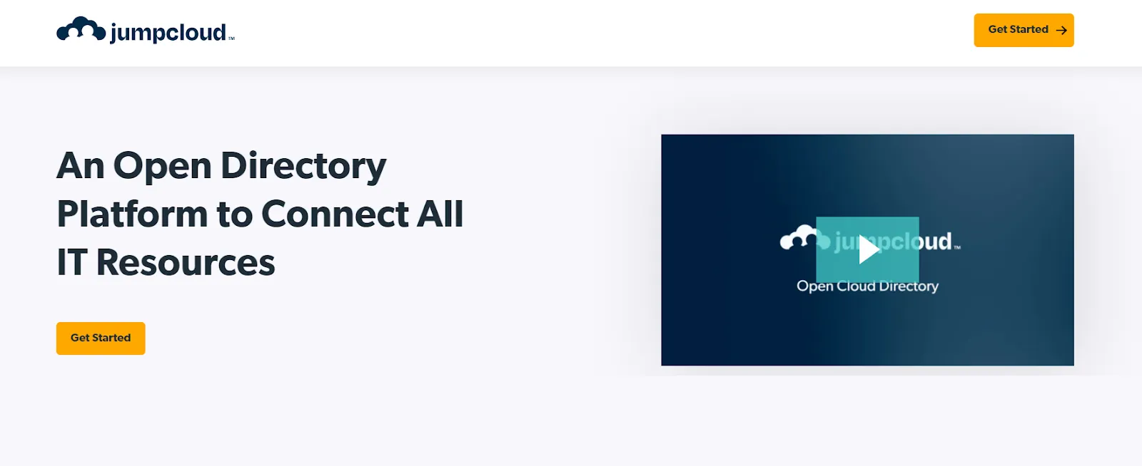 This is the home page of JumpCloud