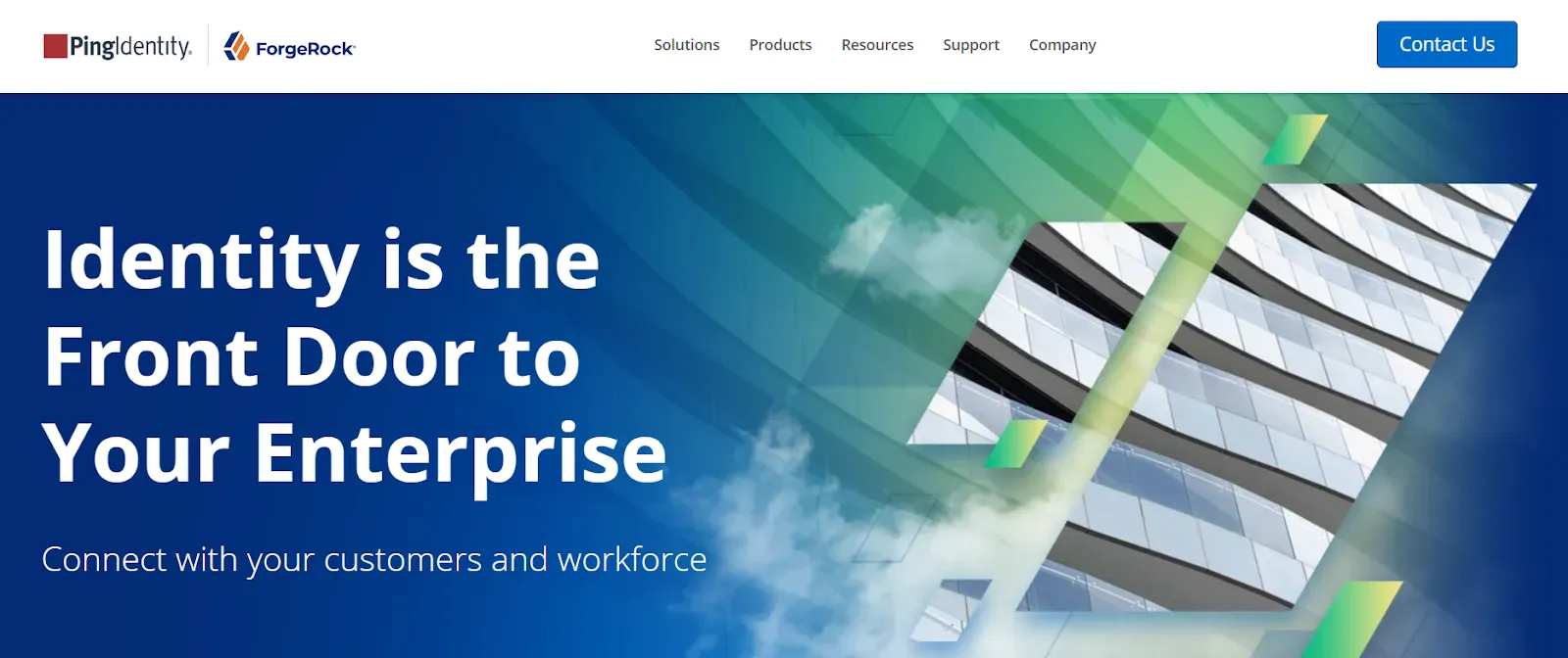 This is the home page of Forgerock