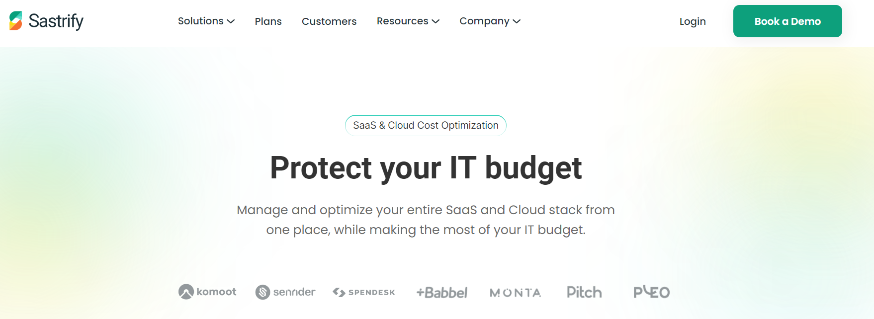 Sastrify’s SaaS management