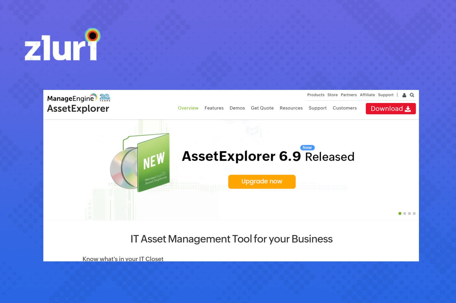 ManageEngine AssetExplorer is a software license management tool.