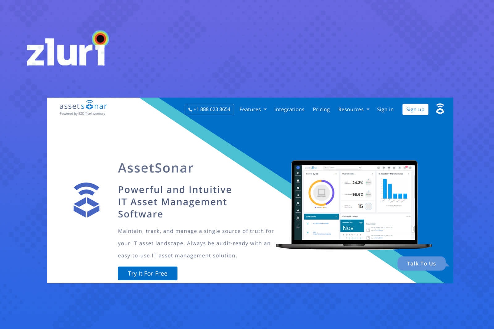 AssetSonar helps to track software licenses. 