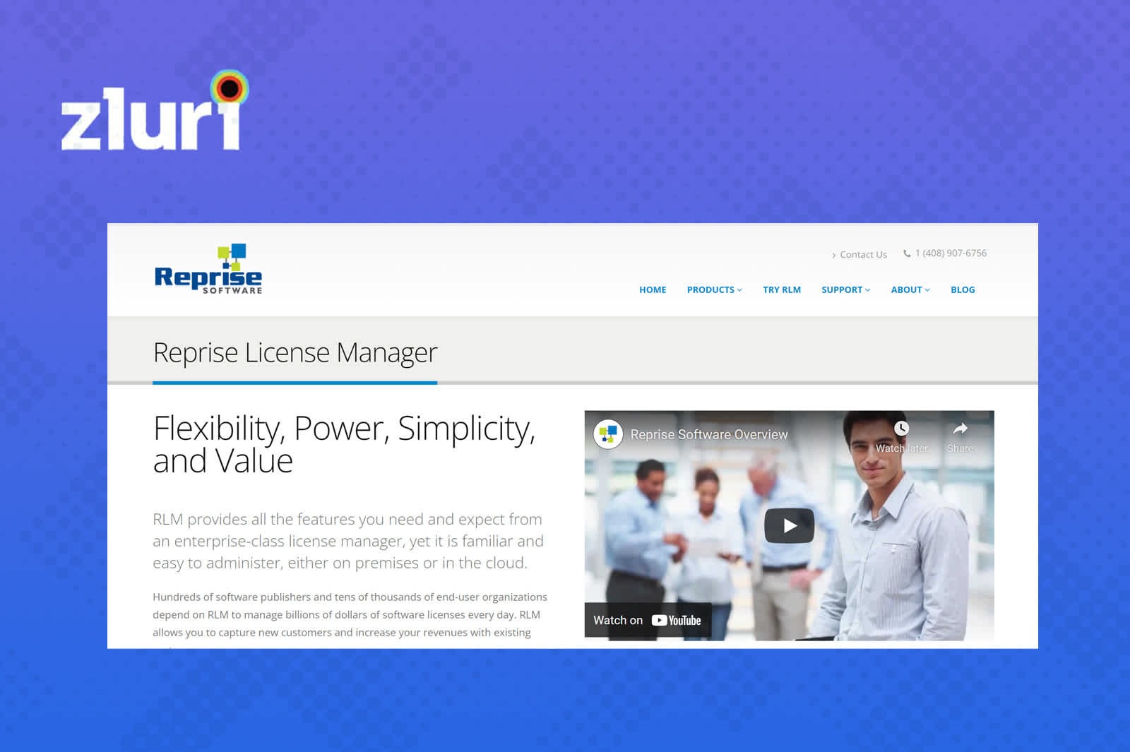 Reprise License Manager provides all the features your organization needs.