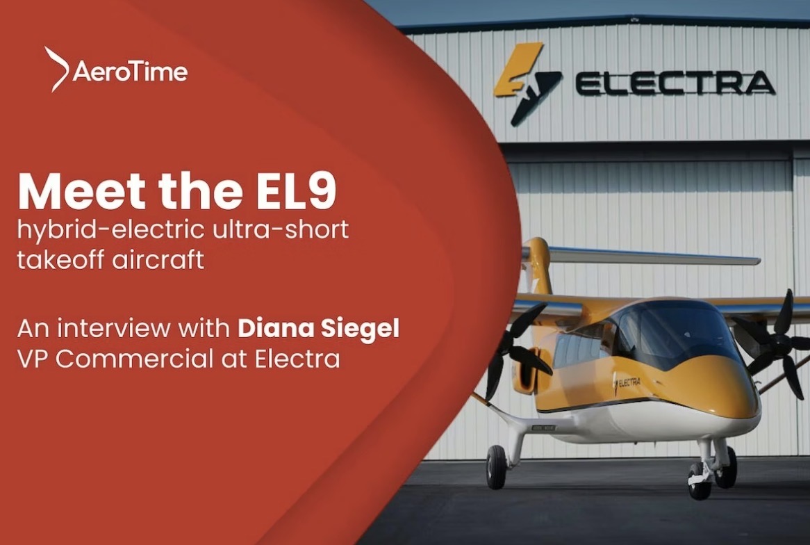 Diana Siegel of Electra on the capabilities of hybrid-electric ultra-STOL aircraft *VIDEO*