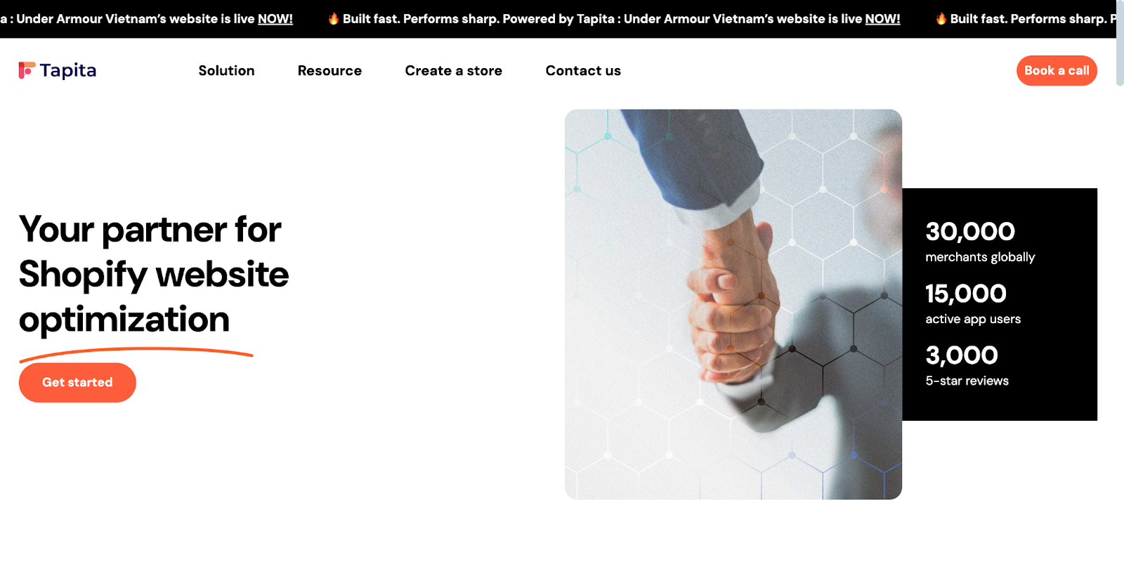 tapita page builder boost commerce partner