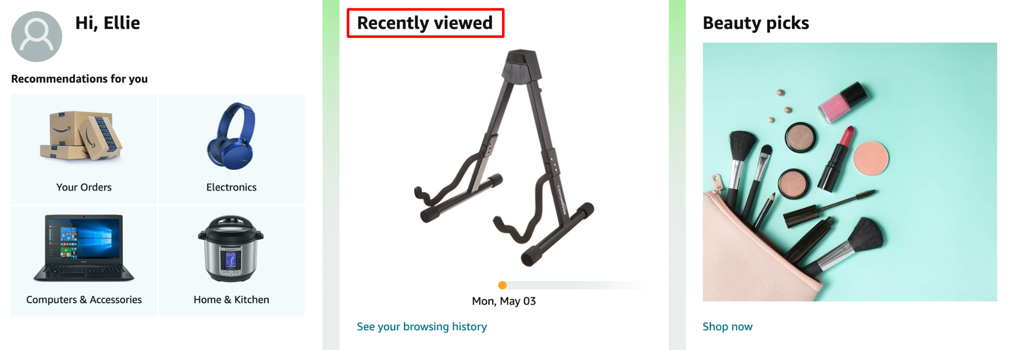 amazon product recommendation