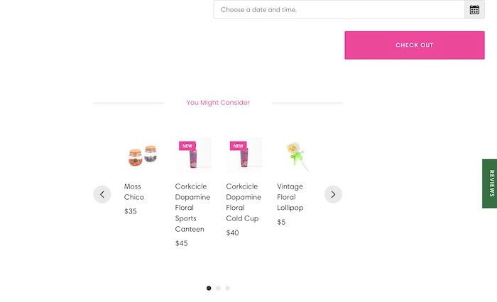 product recommendation widget on shopify stores