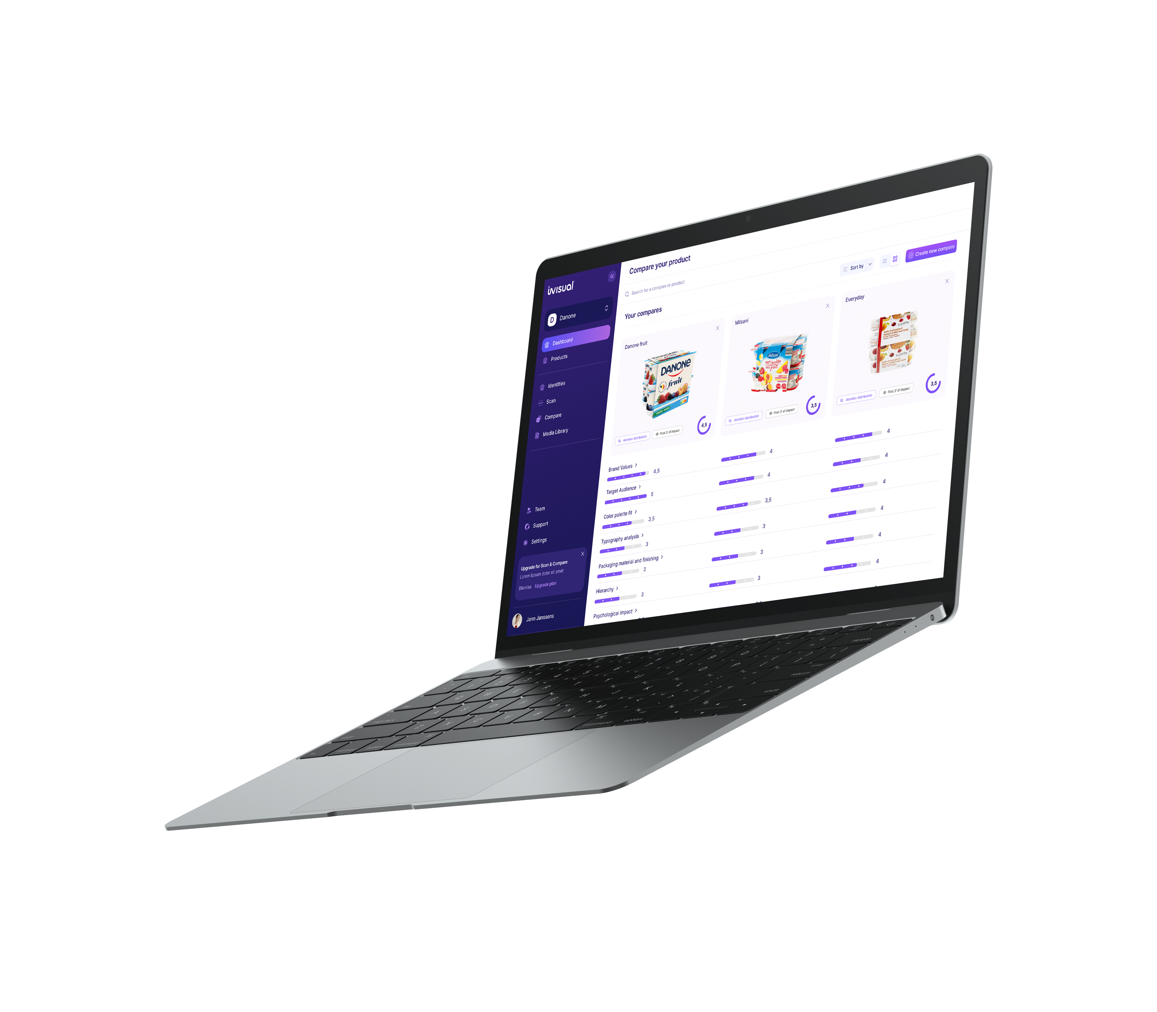 laptop with compare module