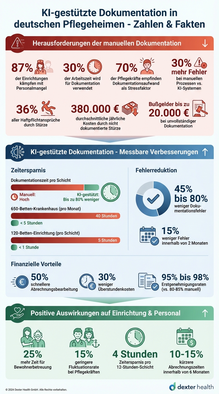 KI-Dokumentation in der Pflege: Zeitersparnis, Fehlerreduktion und finanzielle Vorteile