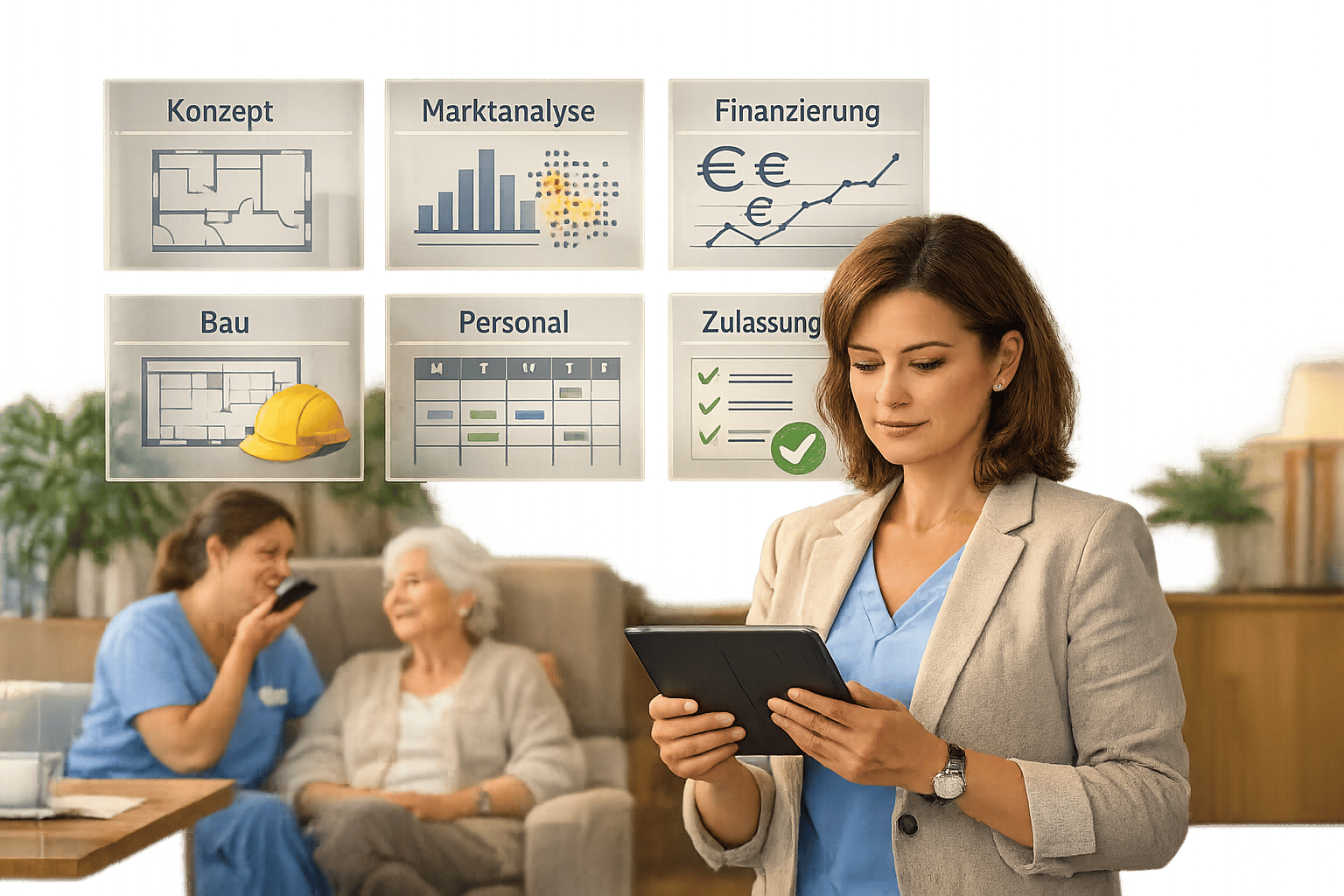 Pflegeheim gründen: Der komplette Leitfaden von der Konzeption bis zur Zulassung