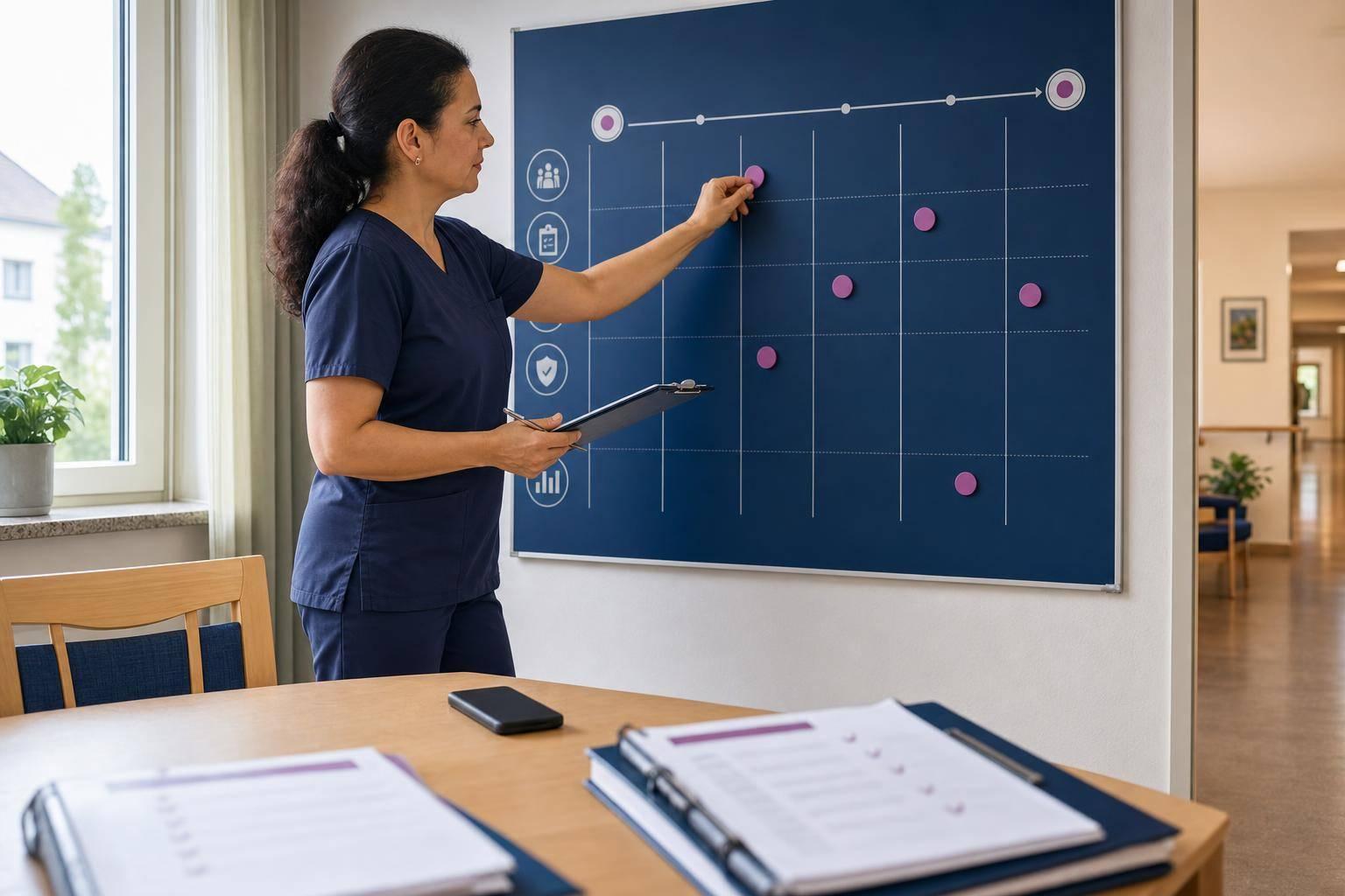Interne Qualitätsprüfung zwischen zwei MD-Prüfungen